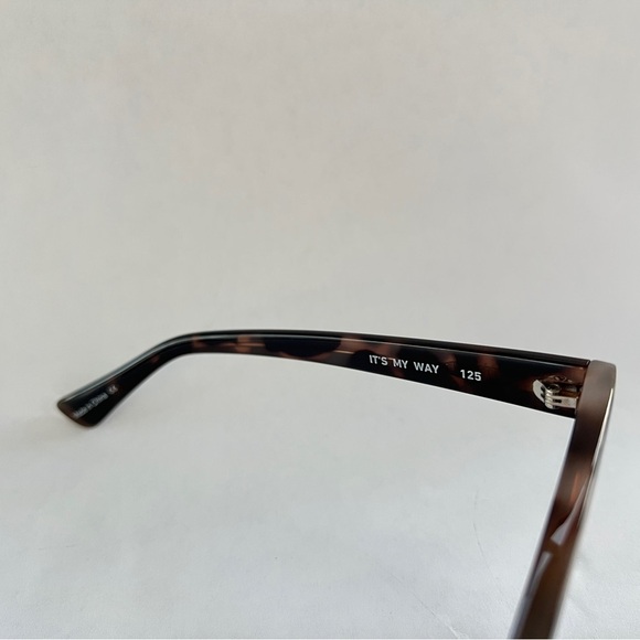 New Quay Its My Way Cat Eye Sunglasses Oversized Milky Tortoise Smoke main image 8
